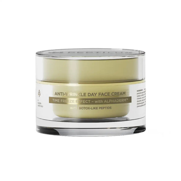 Peptilux LUX002 Anti-Falten-Tagescreme – 50 ml, mit ALPHADERM™ Peptid-Komplex & pflanzlichem Squalen für glatte, strahlende Haut