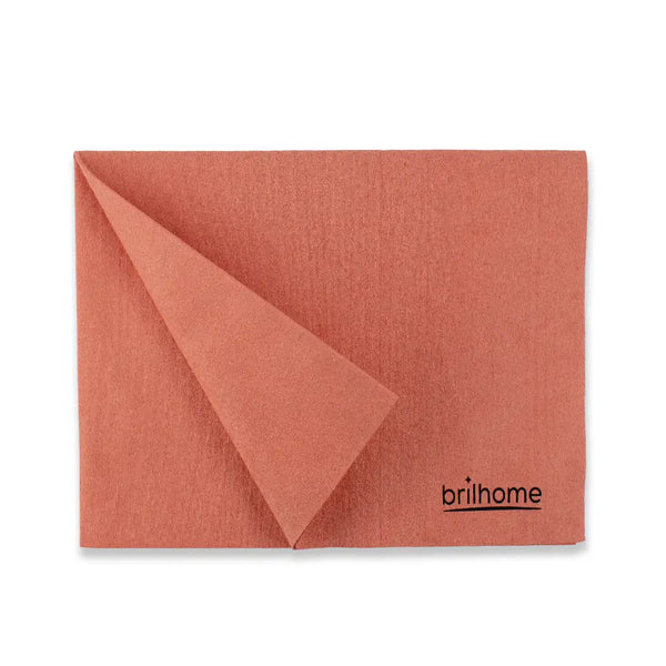 Lucy Mikrofasertuch MIC04 – Brilhome, streifenfreie Trocknung für Edelstahl, Armaturen & Holzmöbel