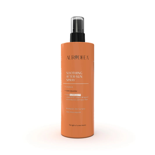 Aurodhea SOL24 After Sun Spray – 150 ml, kühlende Pflege mit Aloe Vera, Hafer & Berg-Kuhschelle Duft für sonnengestresste Haut