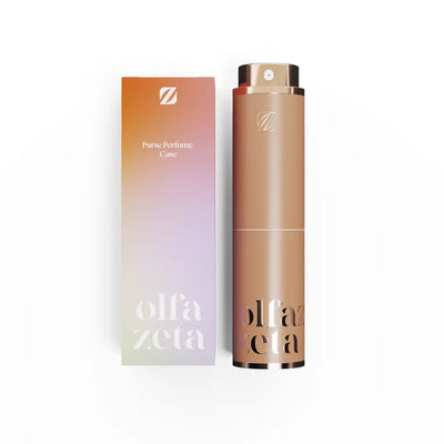 Parfüm-Taschenetui & Zerstäuber – Modern Orange (Olfazeta)