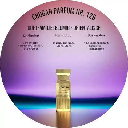 Choganparfum Olfazeta 126 – 50 ml tropisch-blumiger Unisexduft mit Jasmin & Kokos