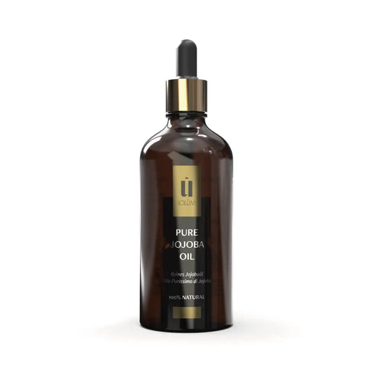 Lolüm Reines Jojobaöl U05B – 100 ml, feuchtigkeitsspendende Pflege für empfindliche Haut & Haare