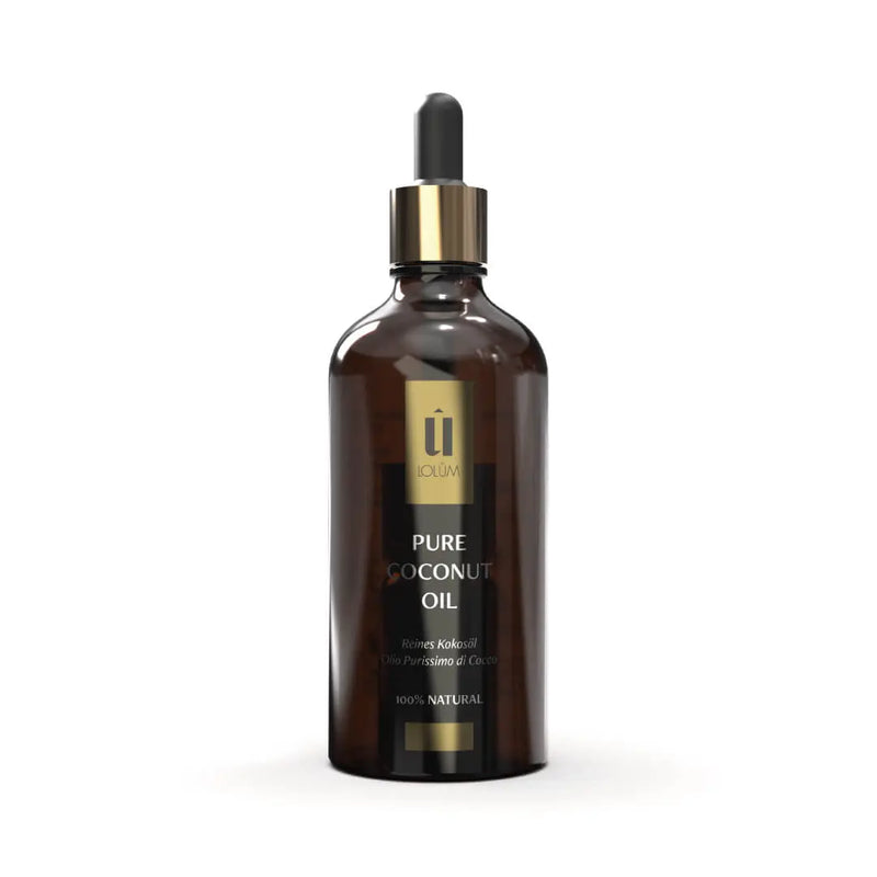 Lolüm Reines Kokosöl U14B – 100 ml, kaltgepresst, natürliche Pflege für Haut & Haar