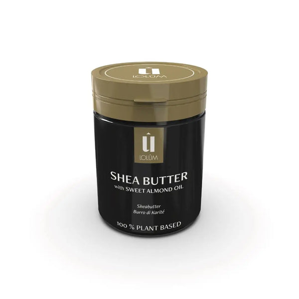 Lolüm Sheabutter – 150 ml, 100 % natürlich für Hautpflege, Schwangerschaft, Babyhaut & Haarpflege