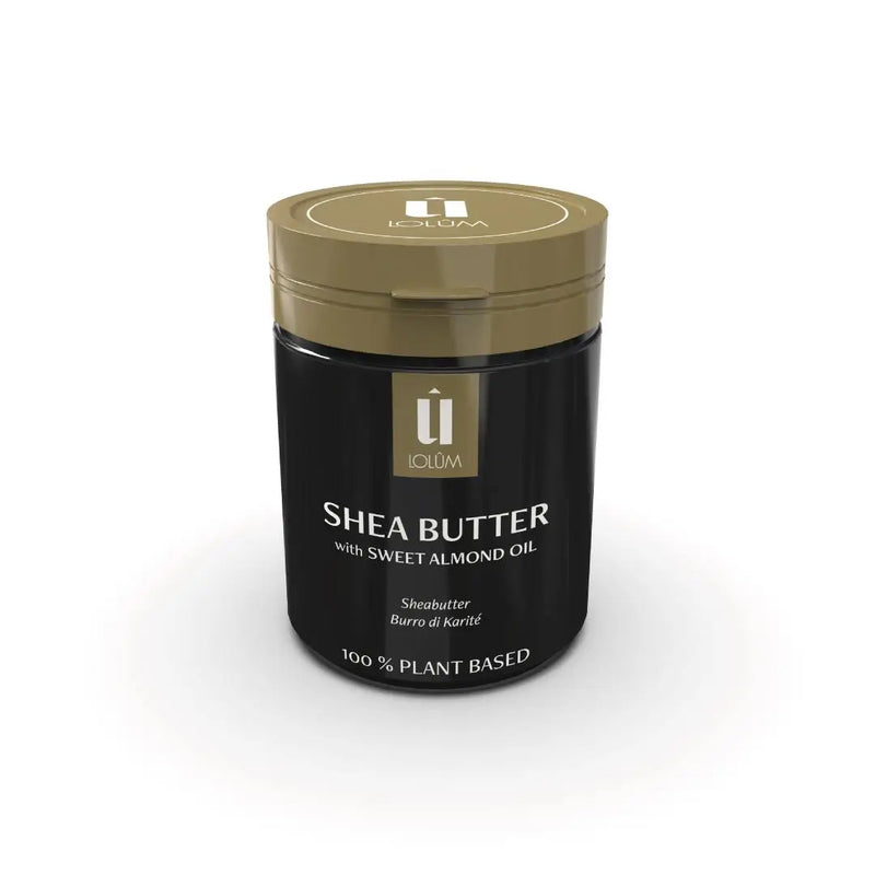 Lolüm Sheabutter – 150 ml, 100 % natürlich für Hautpflege, Schwangerschaft, Babyhaut & Haarpflege