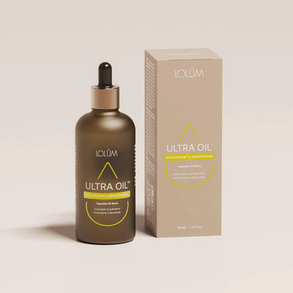 Ultra Oil™ LO009 – Aufhellendes Pflegeöl mit Traubenkern- & Leinöl für Gesicht & Körper